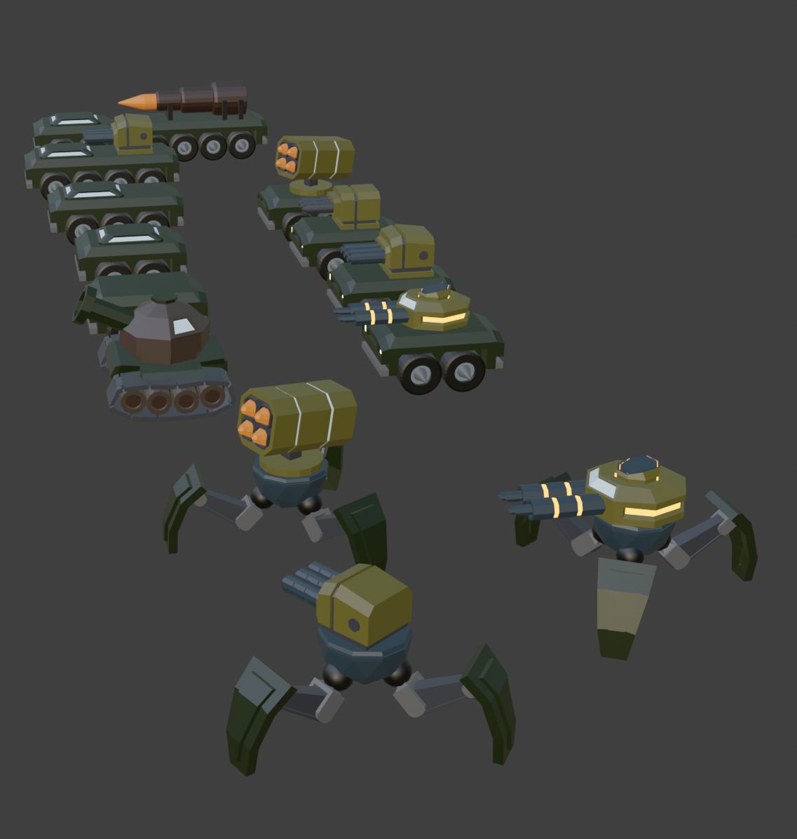 3D spotlight equipment model